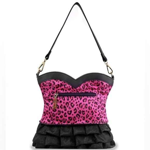 Rhinestone Vest Handbag - Picture 3 of 5